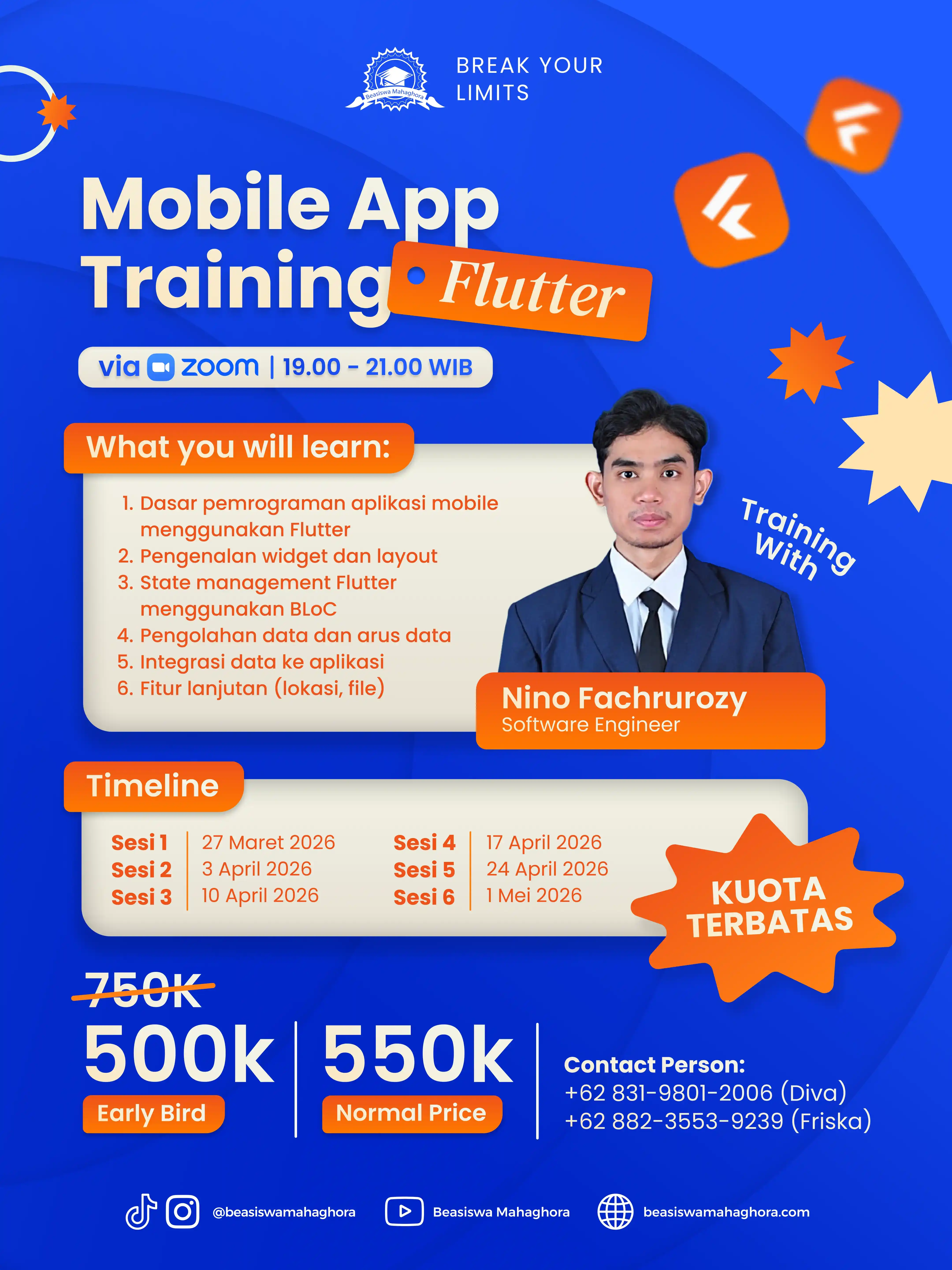 Flutter Training Banner